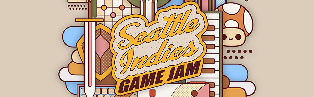 Seattle Indies Game Jam poster
