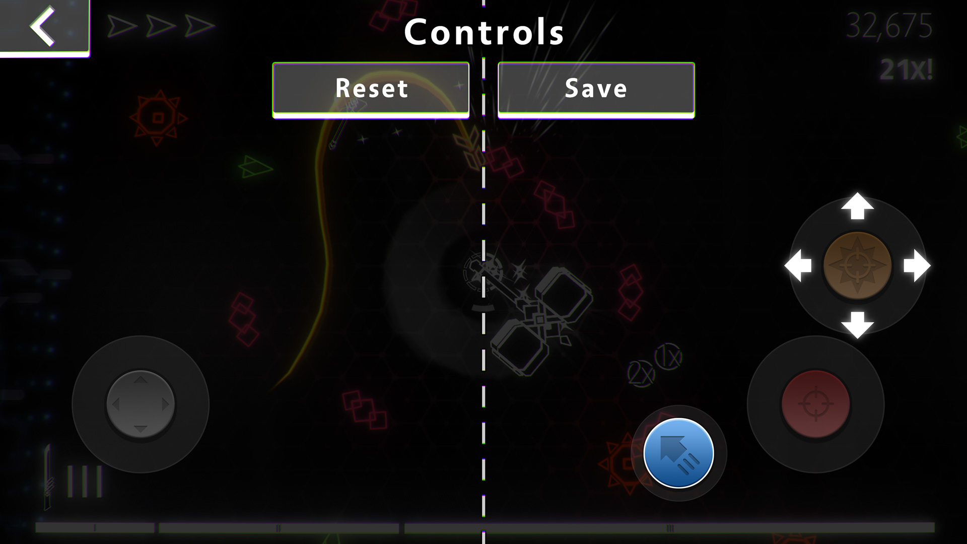 Breakpoint mobile controls menu